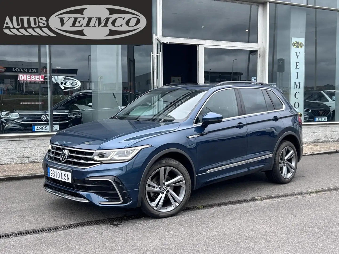 Volkswagen Tiguan 2.0TDI R-Line 4Motion DSG 110kW Azul - 1