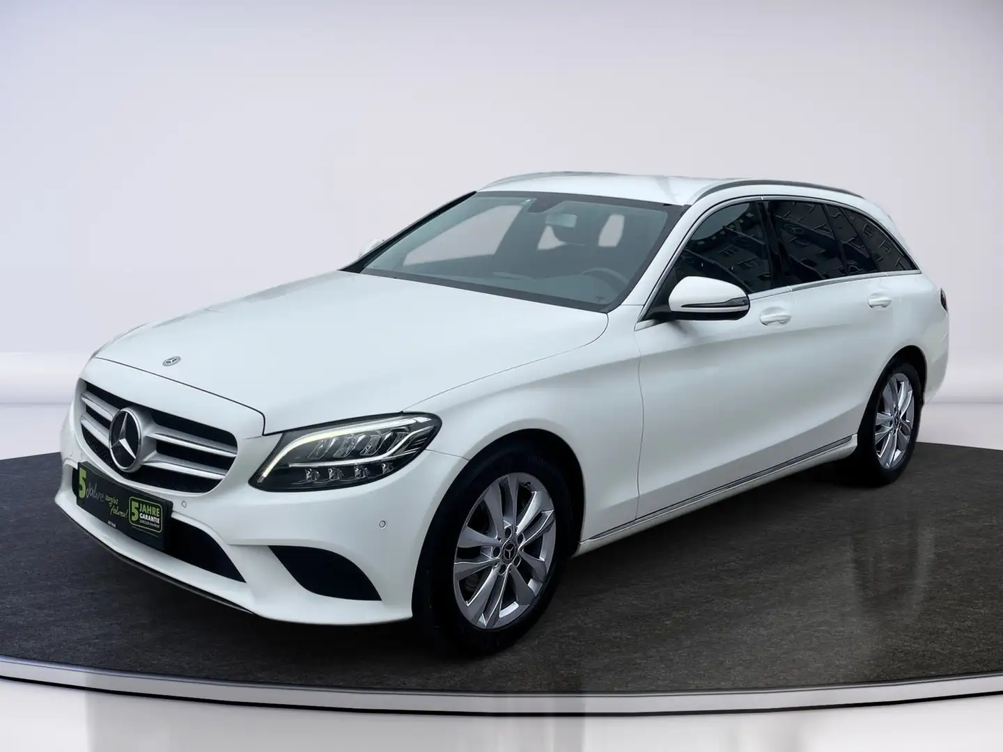 Mercedes-Benz C 200 d T Business Modell Kam. KeyLess KlimaA LM Bianco - 2