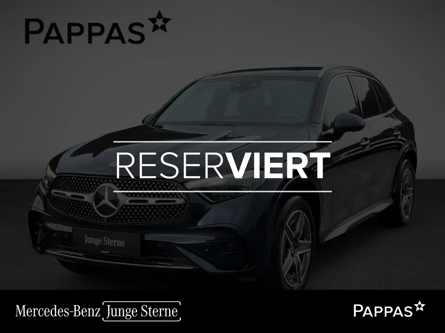 Mercedes-Benz GLC 300 de 4MATIC Totw LED Distr PTS Pano AUT Bleu - 1