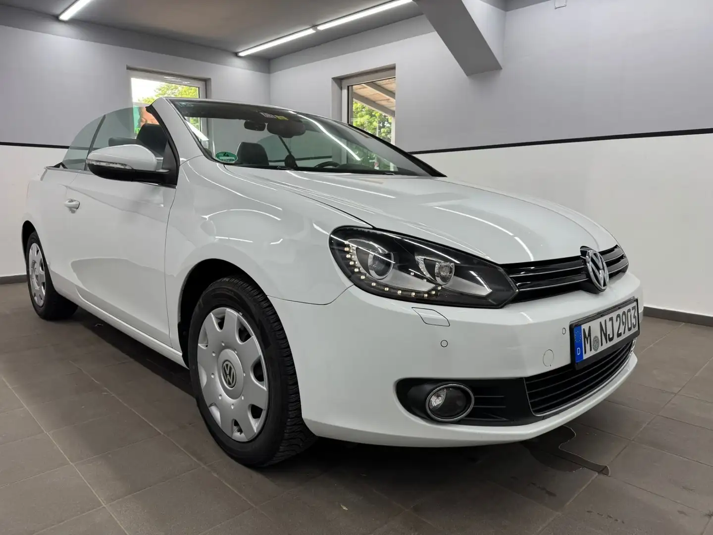 Volkswagen Golf Cabriolet Cabrio 1.4 TSI Weiß - 1