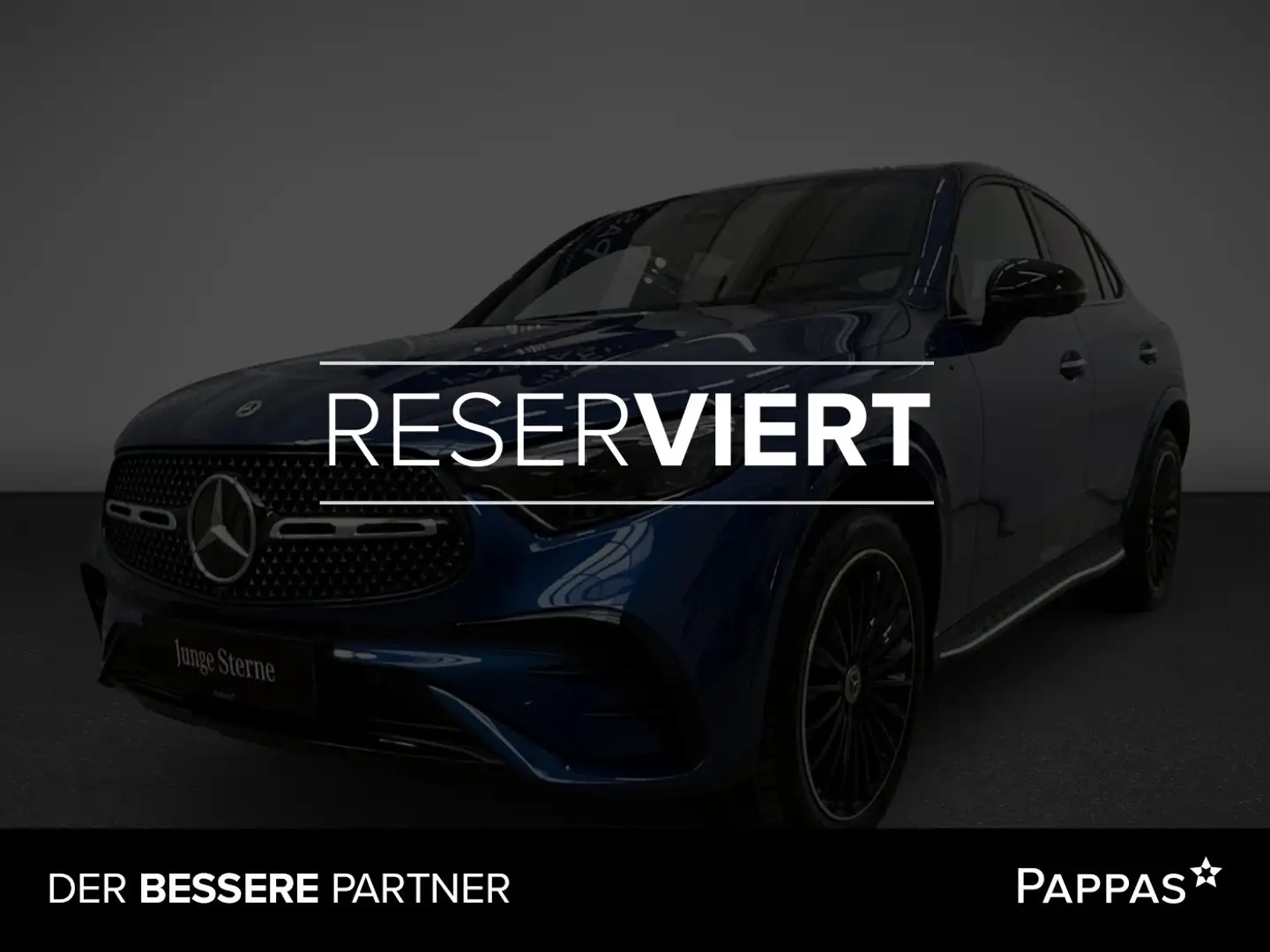 Mercedes-Benz GLC 300 de 4MATIC Coupé mit EQ Hybrid Technologie Blau - 1