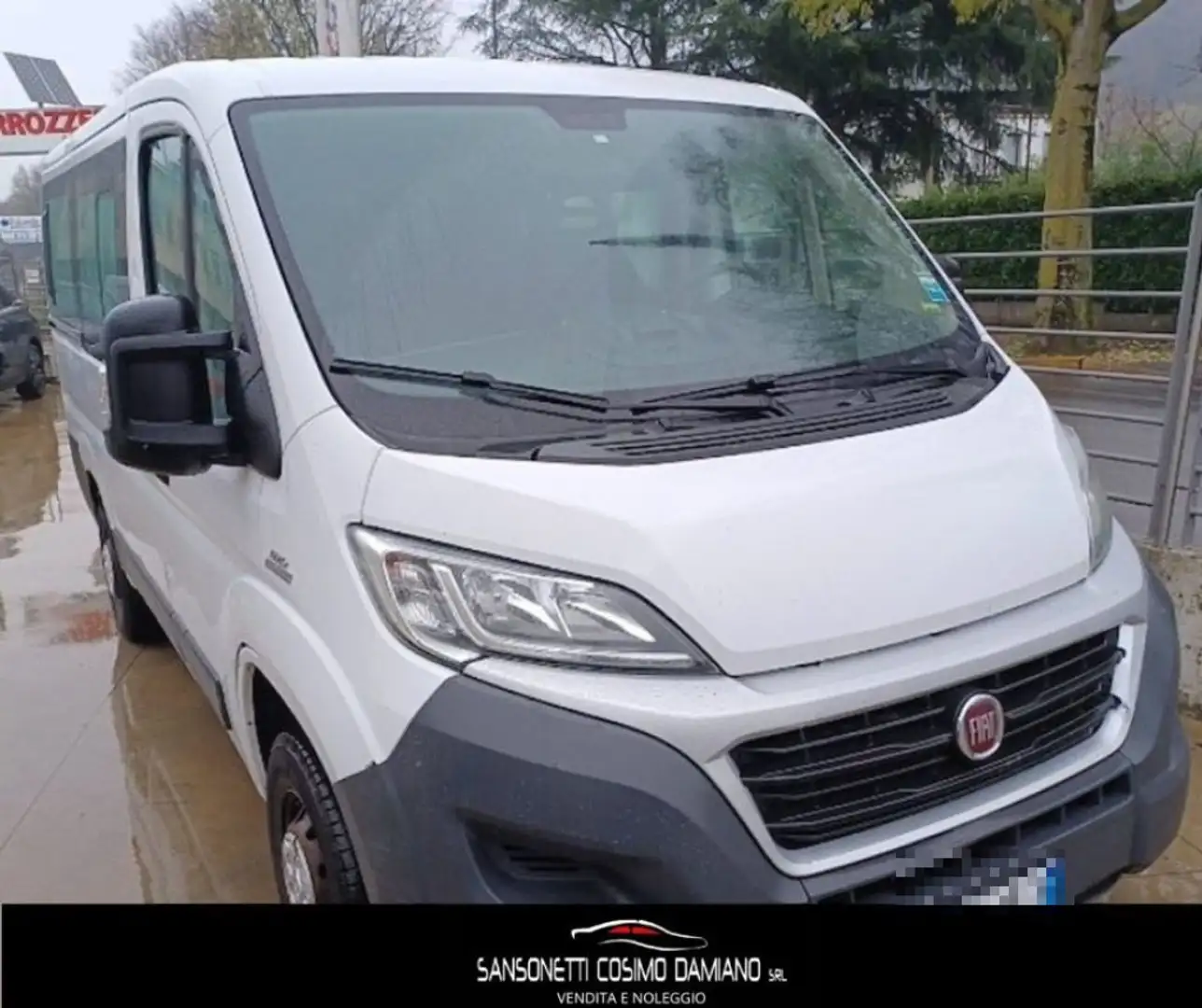 Fiat Ducato 35 2.3 MJT 130CV PC-TN Furgone VETRATO 7 POSTI Weiß - 2