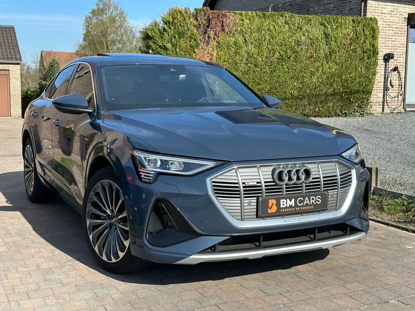Audi e-tron 50 QUATTRO SPORTBACK /S-LINE INT + EXT/PANO Gris - 1