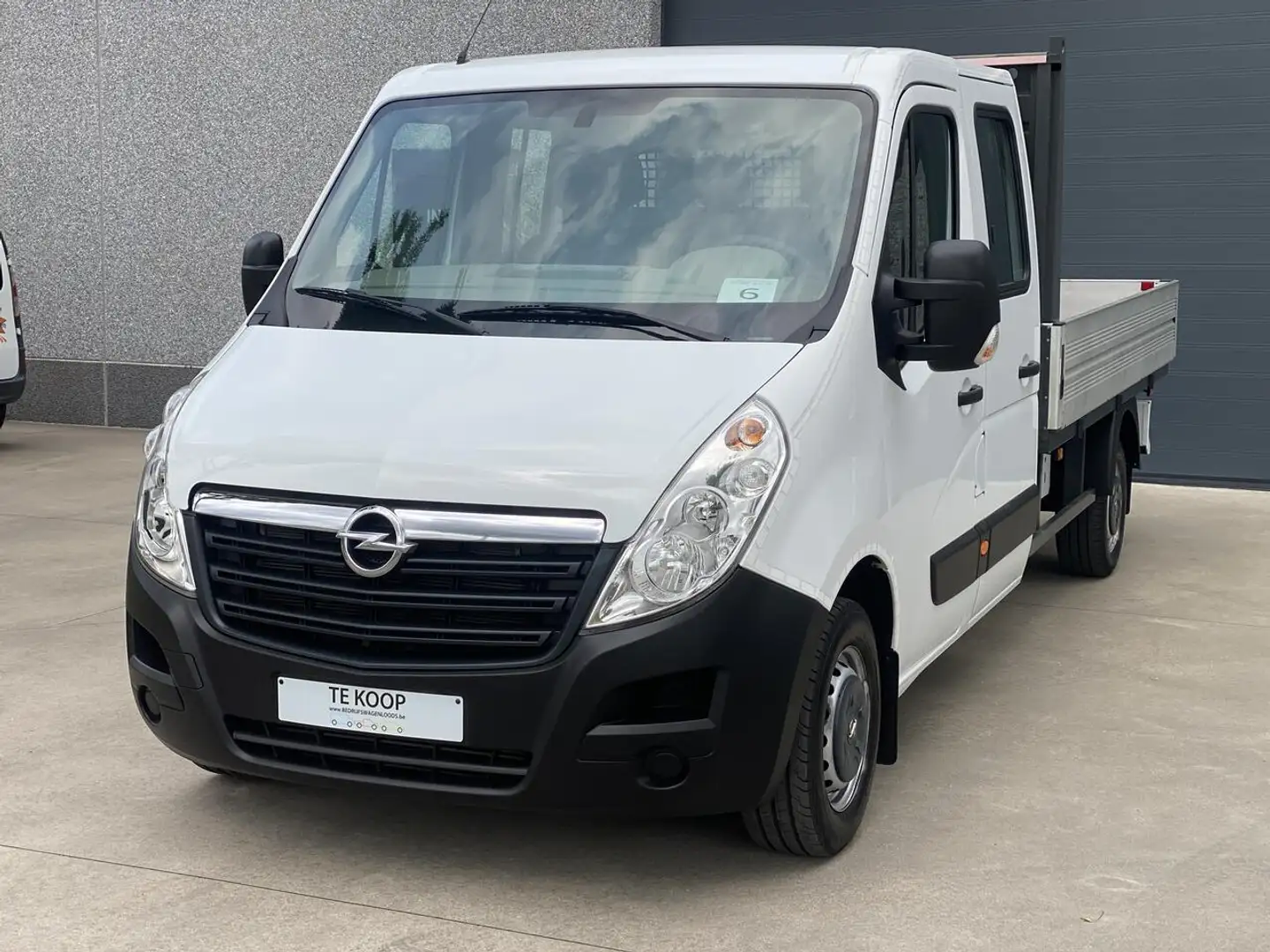 Opel Movano Open laadbak L3-31000km!-17990€+BTW Blanc - 1
