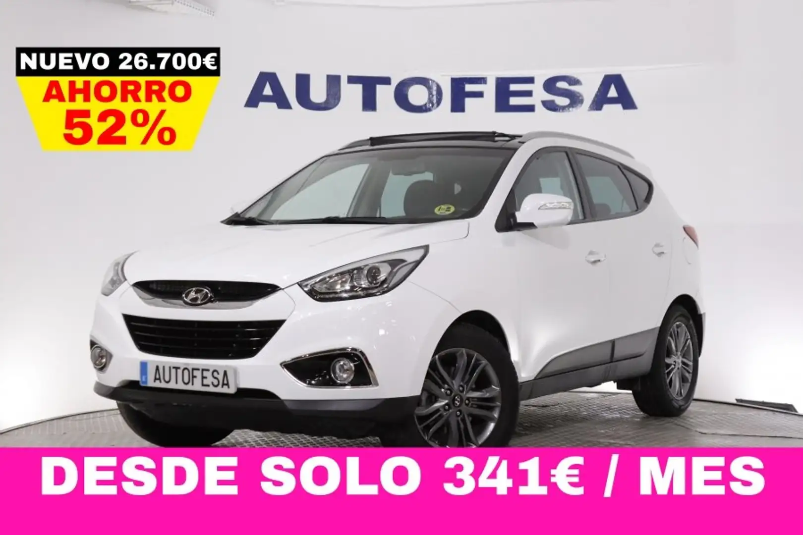 Hyundai iX35 1.7 COMBI CRDI TECNO SKY 4X2 114cv 5P # TECHO ELE Blanco - 1