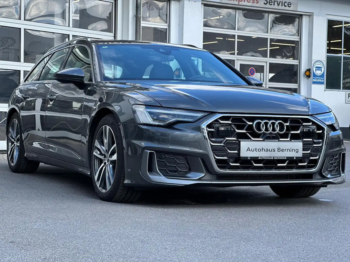 Audi A6 AVANT 40TDI S LINE PANO KAMERA ACC 360 AHK Gris - 1