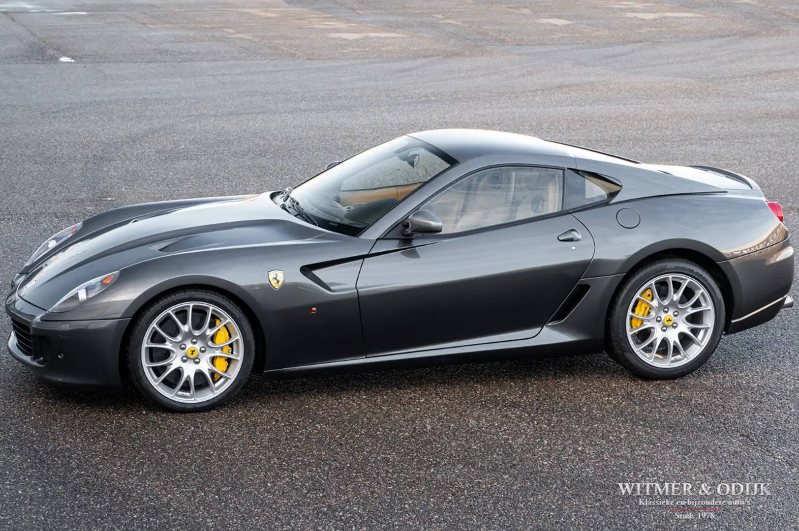 Ferrari 599 6.0 GTB Fiorano F1 carbon seats 47.000km Szary - 1