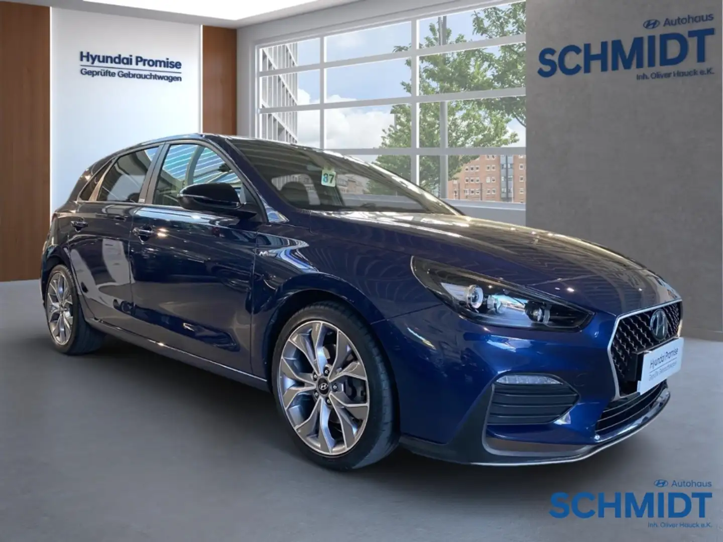 Hyundai i30 N Line 1.4 T-GDI Navi LED Apple CarPlay Android Au Blau - 2