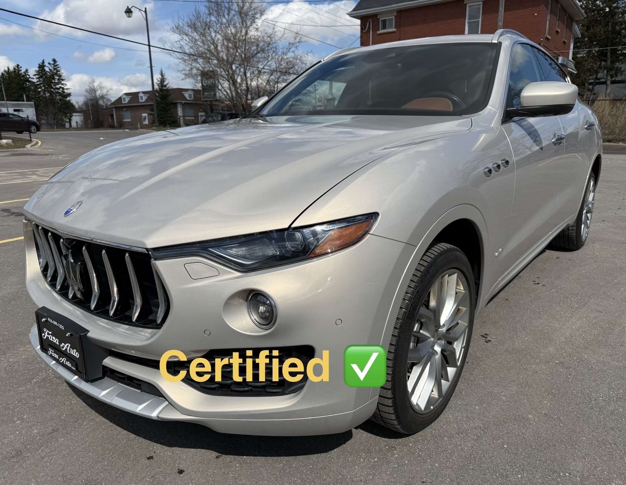 2018 Maserati Levante Ermenegildo Zegna S GranLusso 3.0L