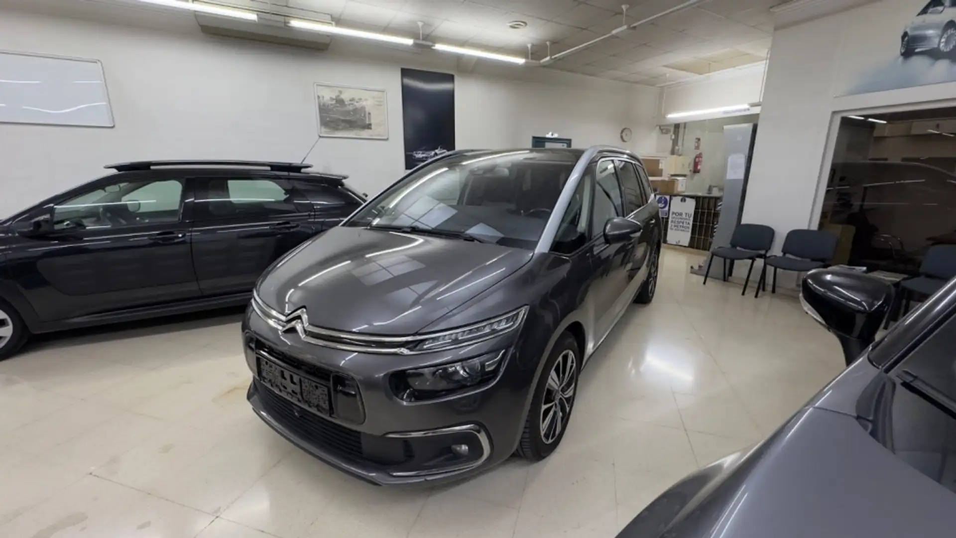Citroen C4 Grand Picasso 1.6BlueHDI S&S Shine EAT6 120 Gris - 1