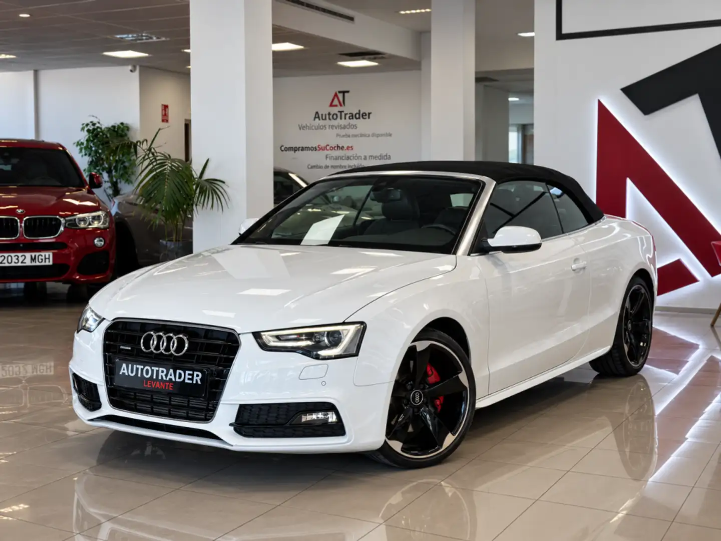 Audi A5 Cabrio 3.0TDI quattro S-Tronic 245 Blanco - 2