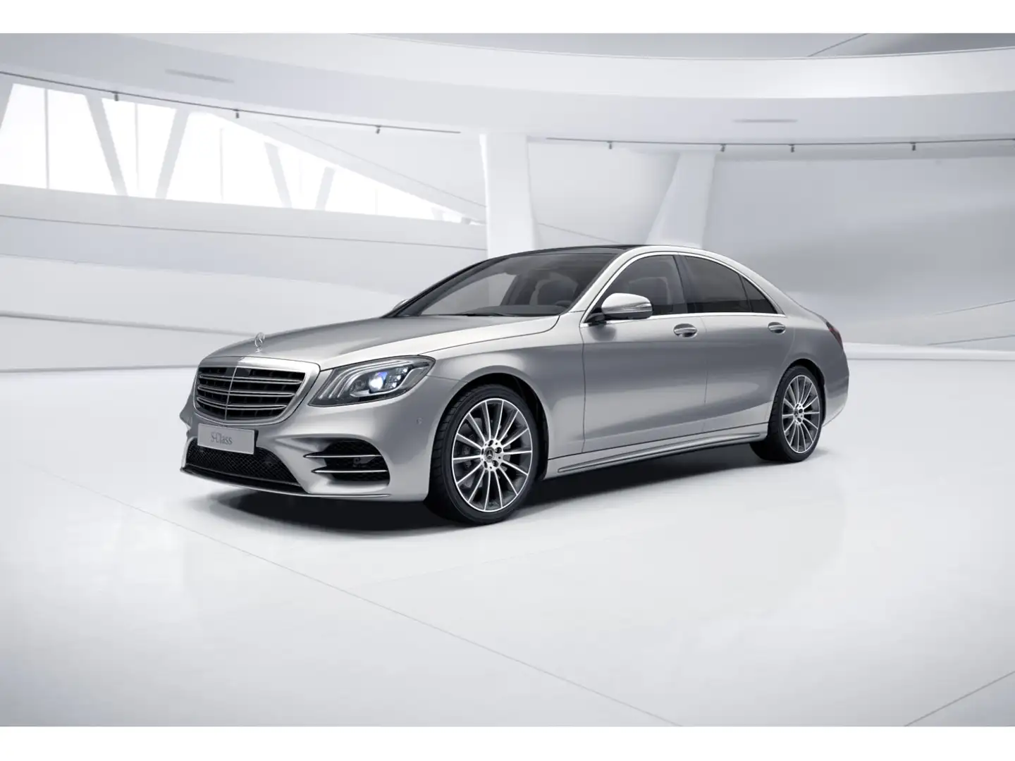 Mercedes-Benz S 400 d Limousine AMG*MULTIB*PANO*MEMORY*360° Silver - 1