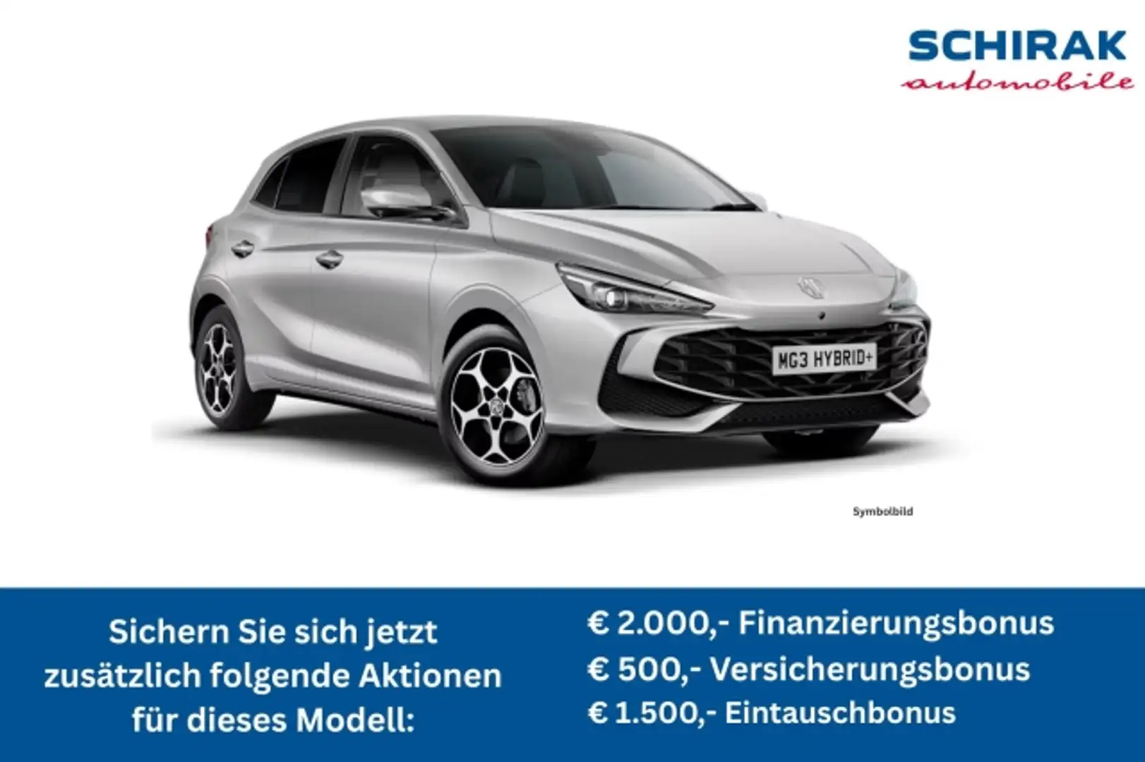 MG MG3 1,5 HEV Luxury Silber - 1