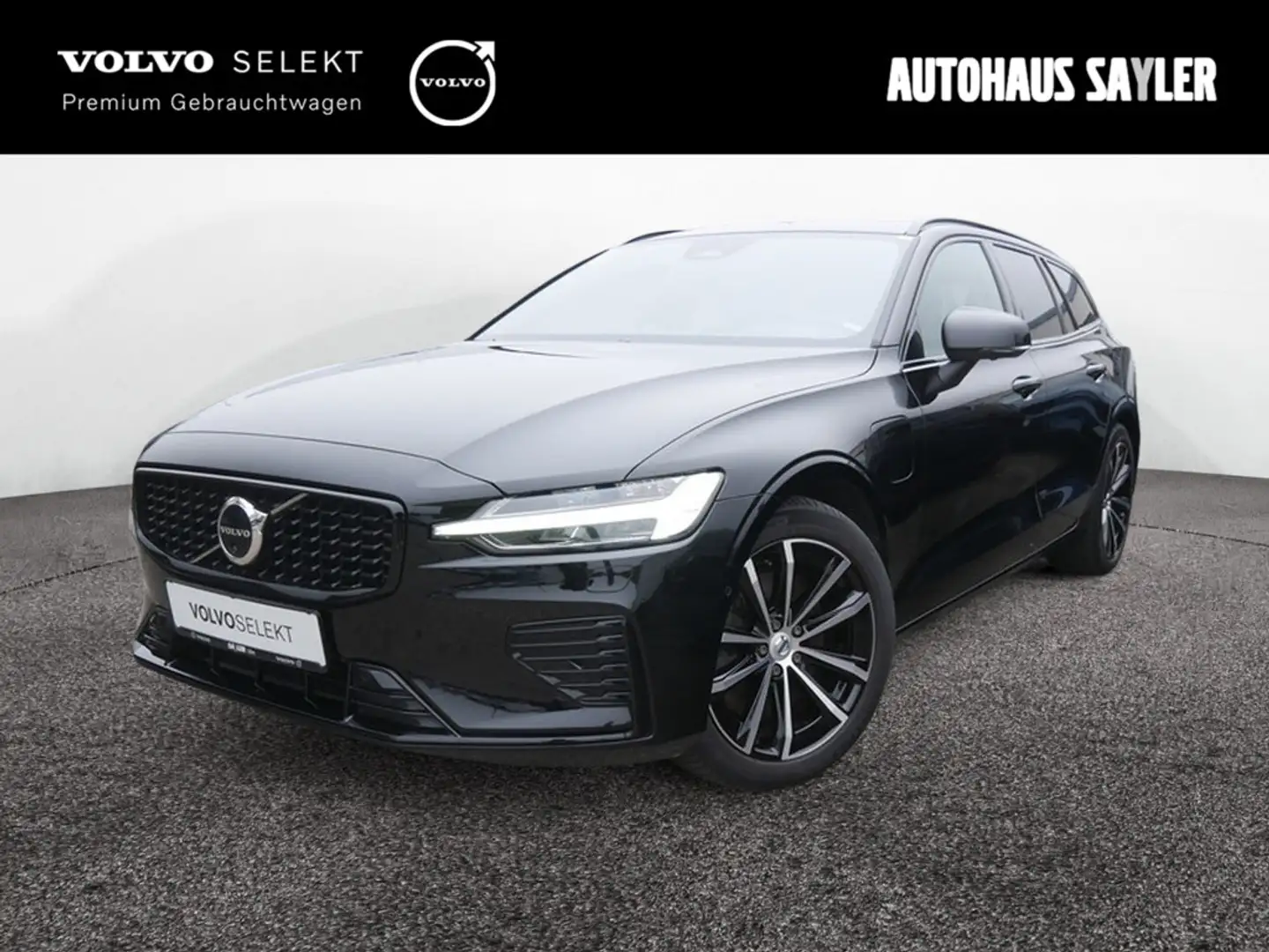 Volvo V60 T8 Ultimate Dark Recharge Plug-In Hybrid AWD Noir - 1