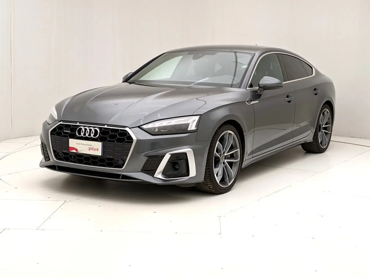Audi A5 Sportback 40 2.0 tdi mhev S line edition quattro 2 Grigio - 1