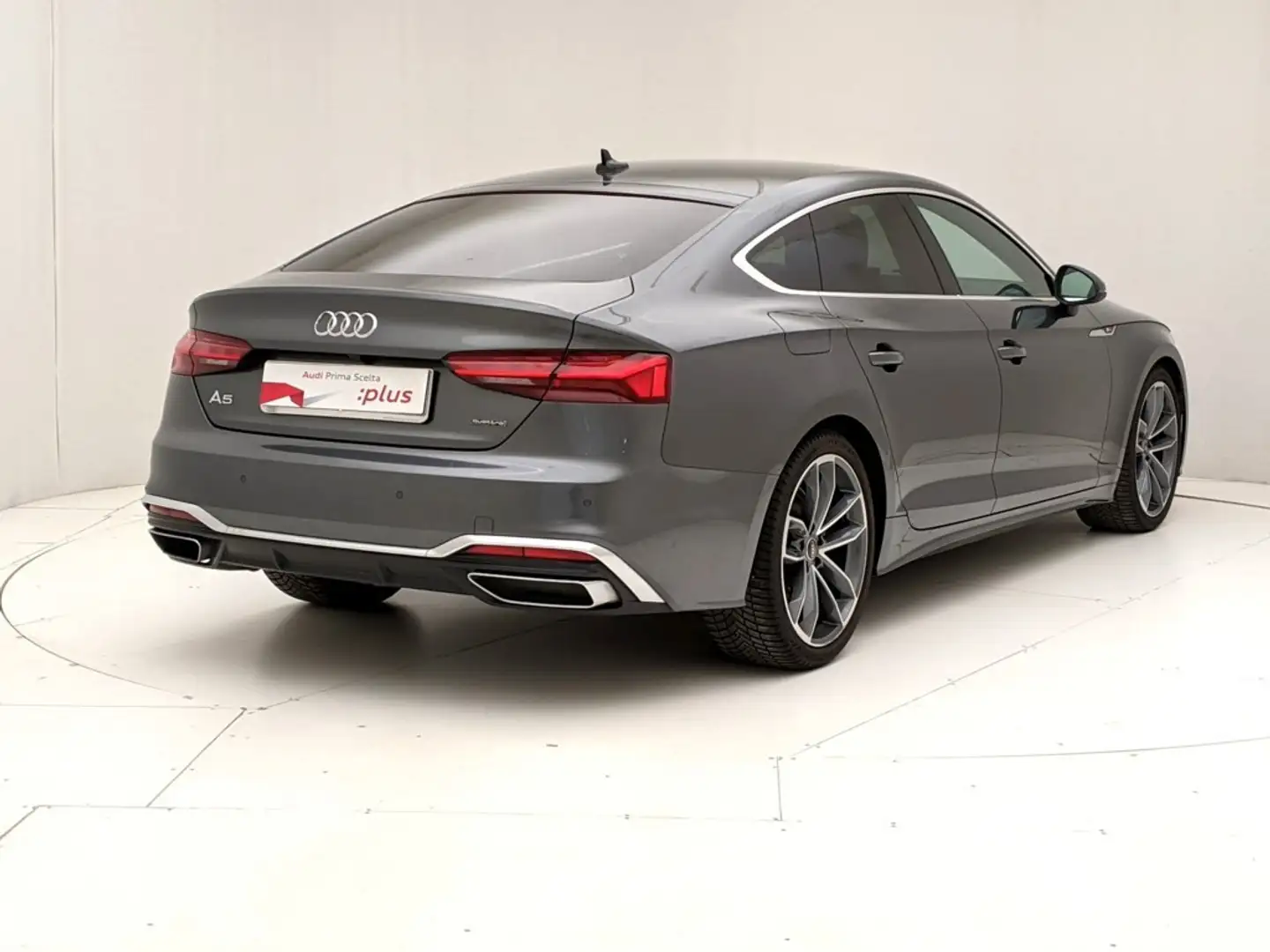 Audi A5 Sportback 40 2.0 tdi mhev S line edition quattro 2 Grigio - 2