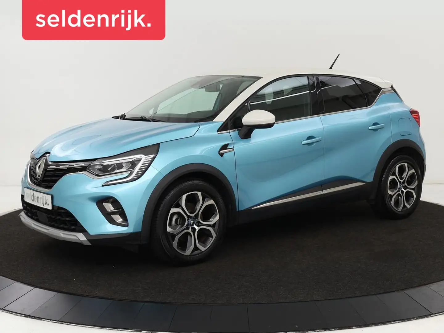 Renault Captur 1.6 E-Tech Plug-in Hybrid 160 Intens | Adaptive cr Blauw - 1