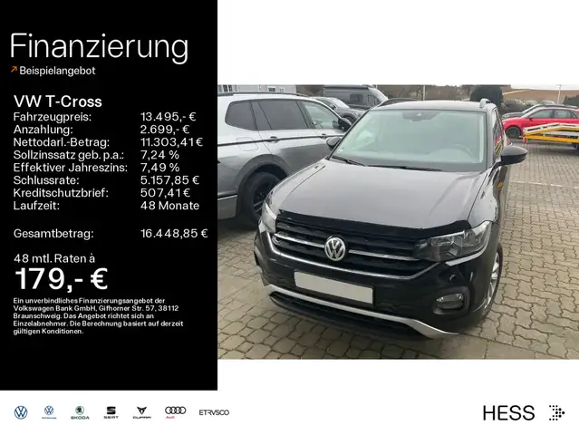 Volkswagen T-Cross Life*PDC*Telefon*Klima*Alu*Sitzhzg.