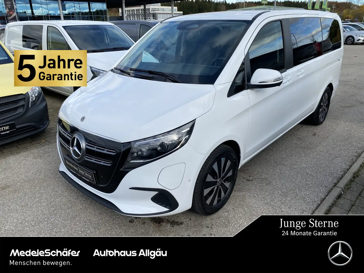 Mercedes-Benz EQV 300 EQV 300 Lang MOPF II DISTRONIC SITZHZG 8-SITZER Weiß - 1