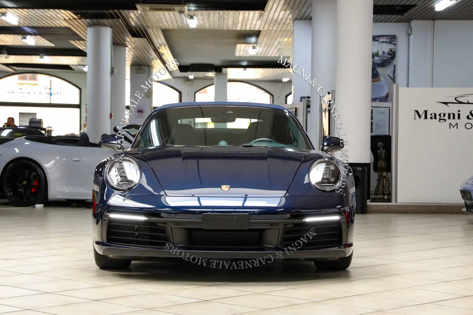 Porsche 992 CARRERA CABRIO|SCARICO SPORT|SPORT-CHRONO|PDLS PLU Blu/Azzurro - 2