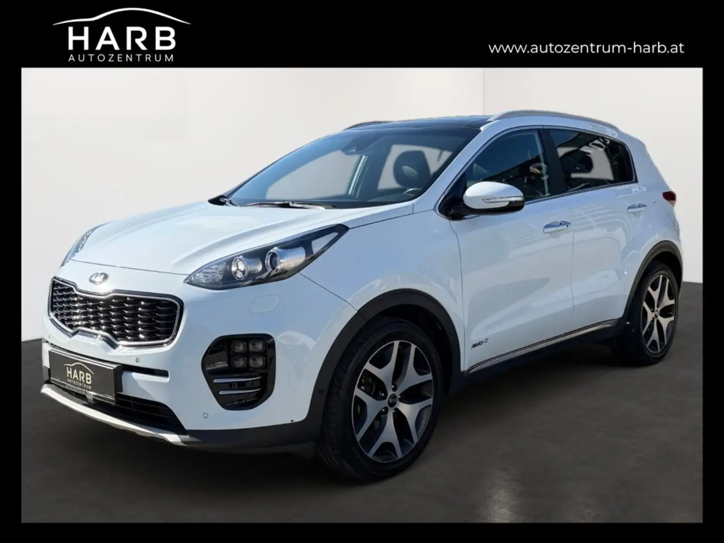 Kia Sportage 2,0 CRDI AWD GT-Line Aut. Weiß - 1