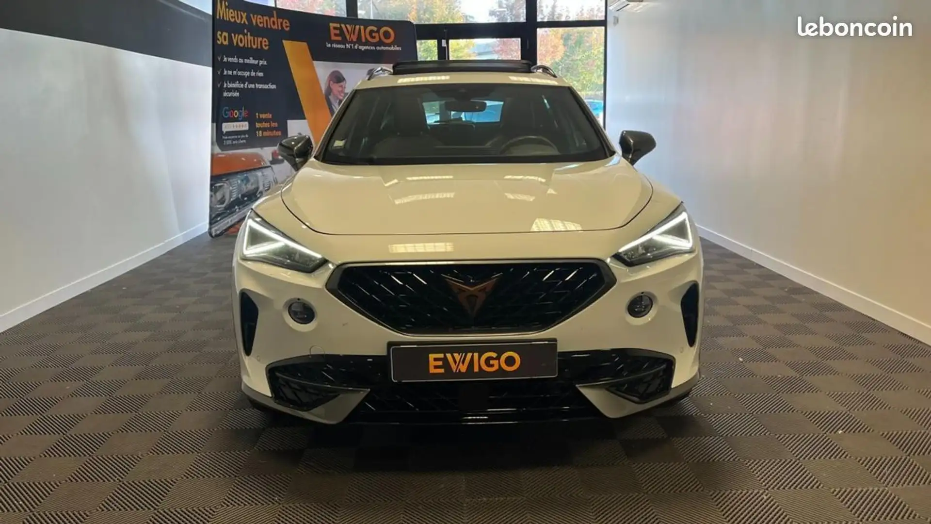 CUPRA Formentor 1.5 TSI 150 BUSINESS EDITION DSG BVA %2B Pack Hiver TOIT OUVRANT Blanc - 2