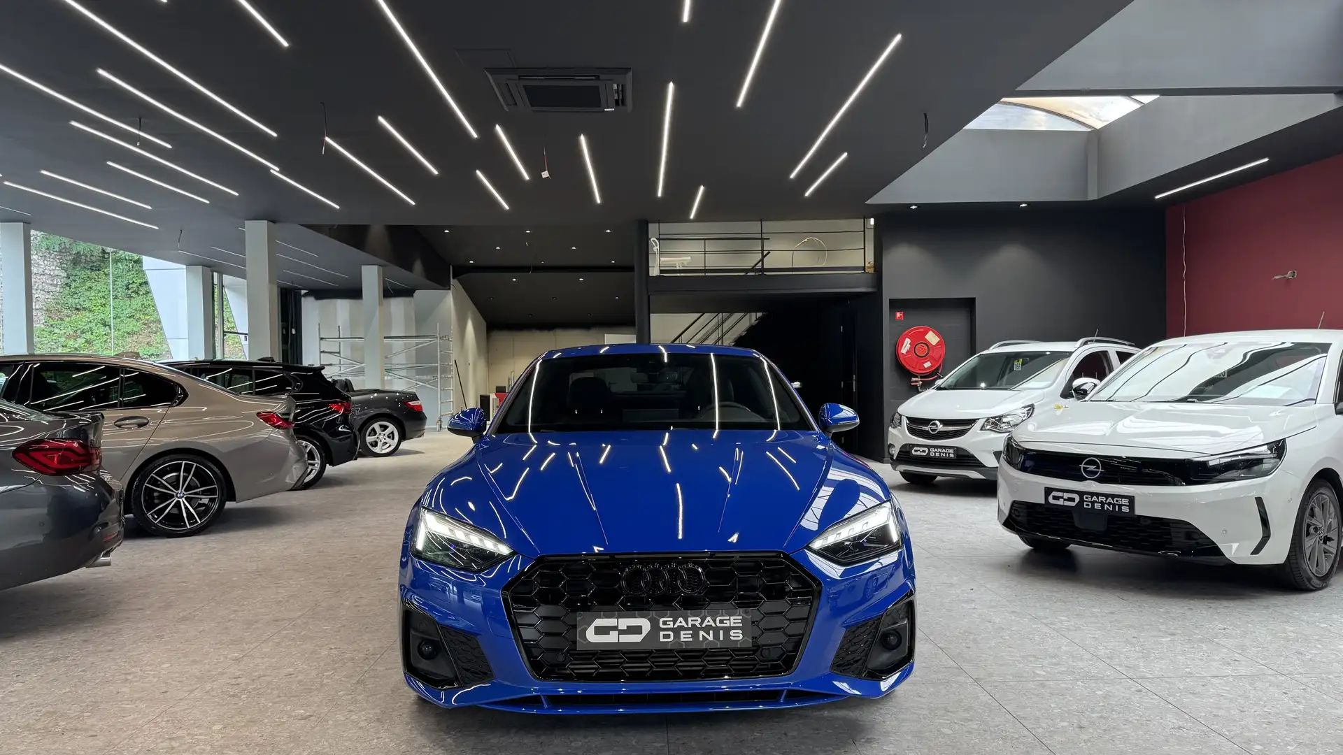 Audi A5 Coupé TFSI S line S tronic*NEW MOD*GPS*LED*CUIR Blue - 2