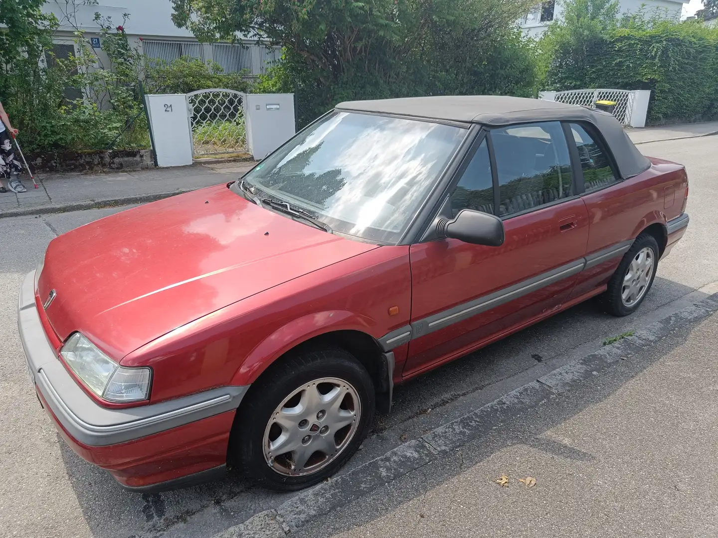 Rover 216 216i Cabriolet Rouge - 1