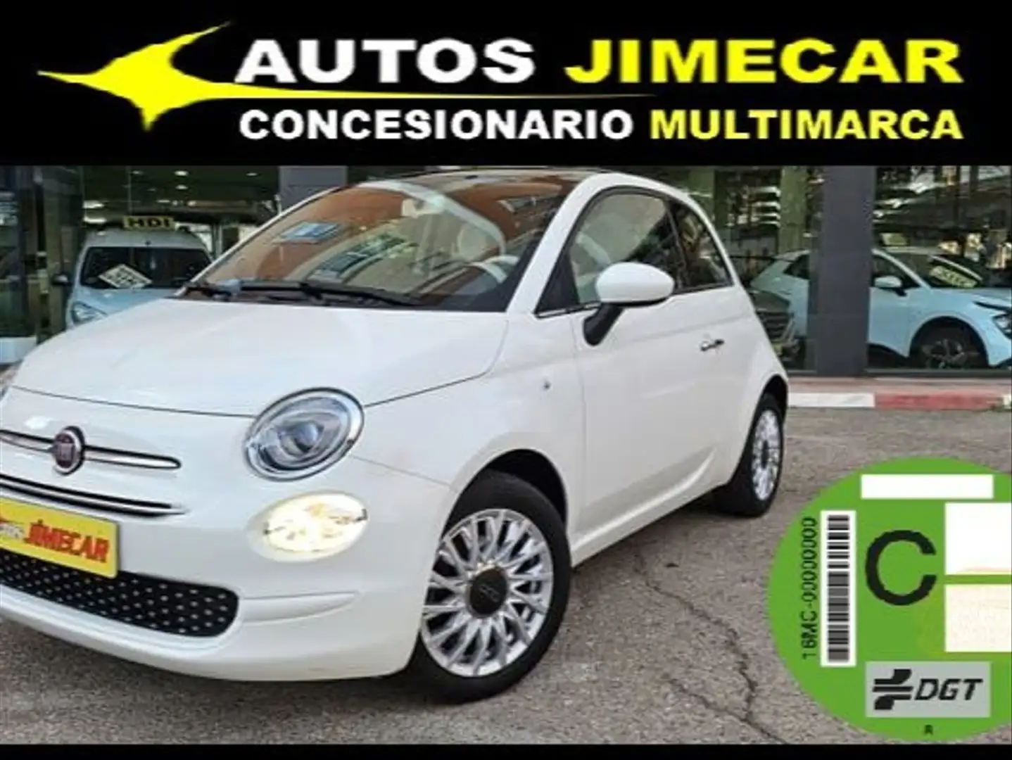 Fiat 500 1.2 Lounge Blanco - 1