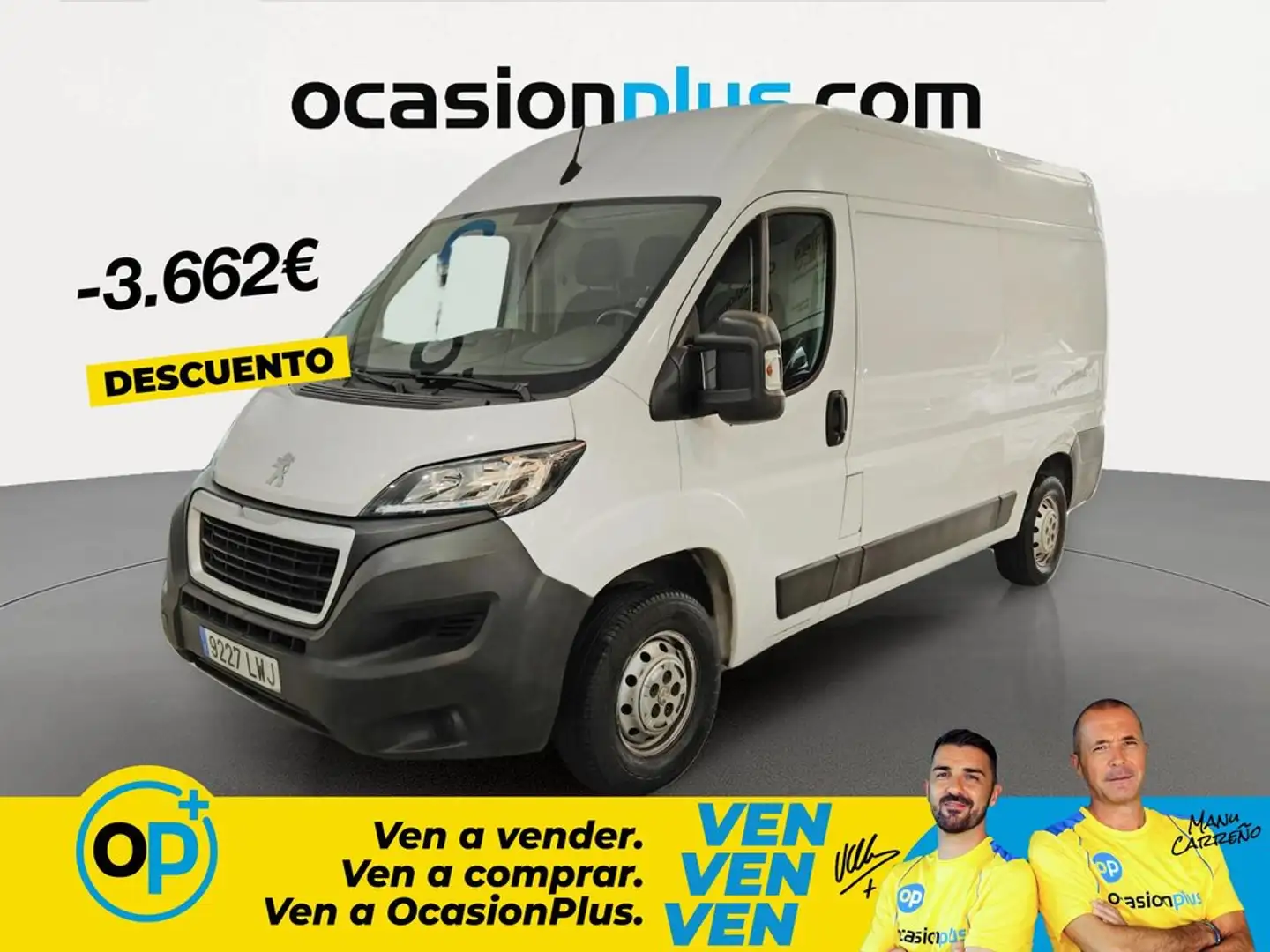 Peugeot Boxer Furgón 2.2BlueHDI 335 L2H2 Pack S&S 140 Blanco - 1