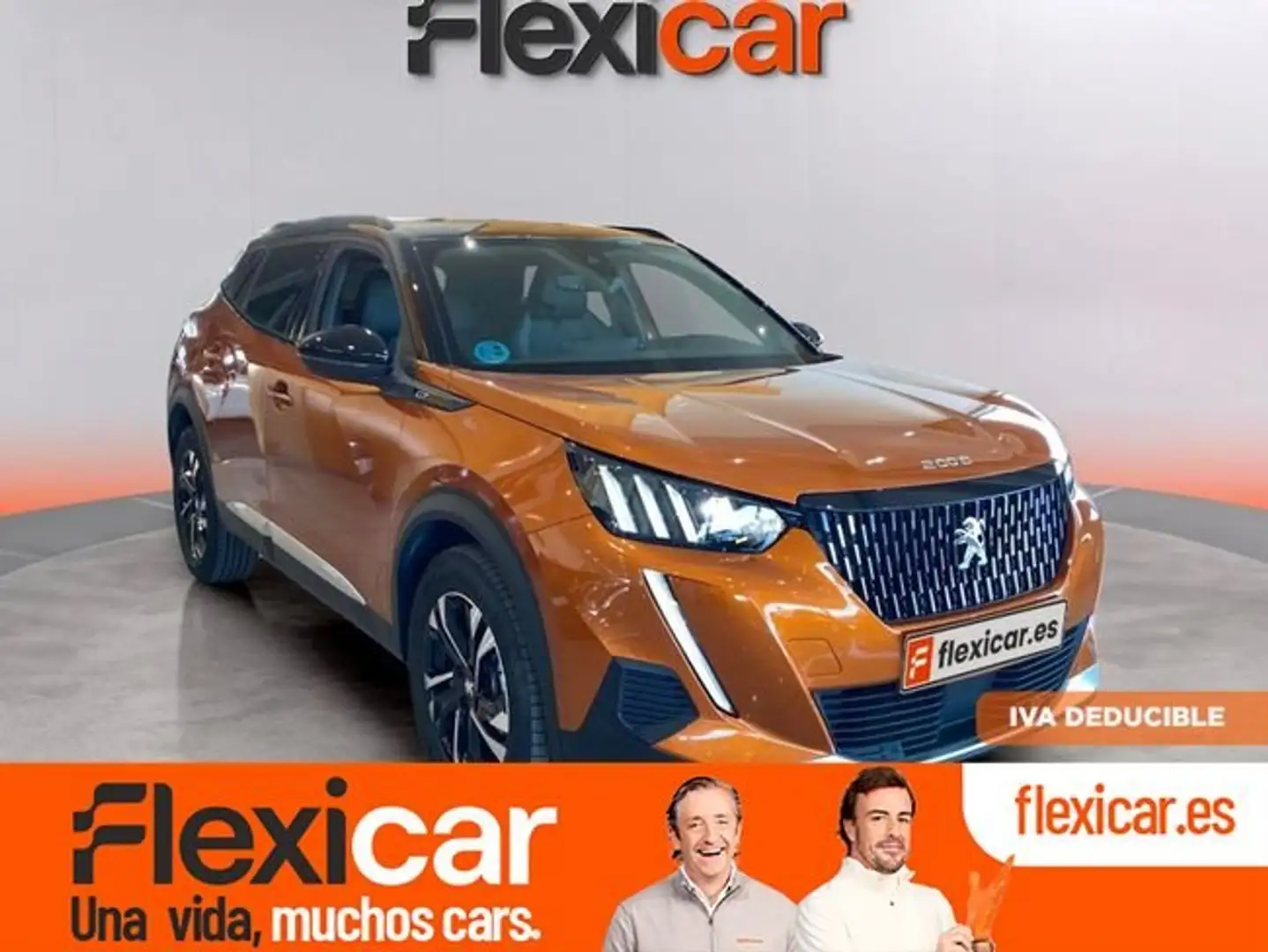 Peugeot 2008 1.2 PureTech S&S GT Line 130 Naranja - 1