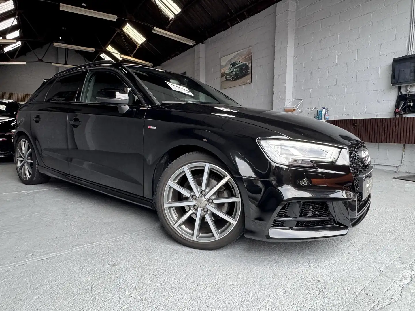 Audi A3 3X S-LINE 2.0 TDI 150CH 1ÈRE MAIN BANG&OLUFSEN Negro - 2
