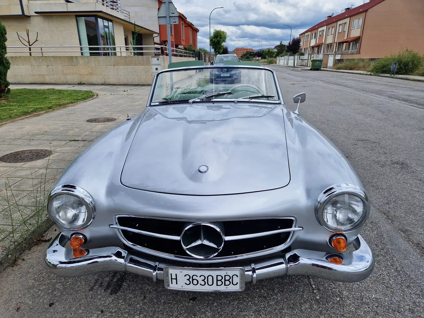 Mercedes-Benz 190 sl Gümüş rengi - 1