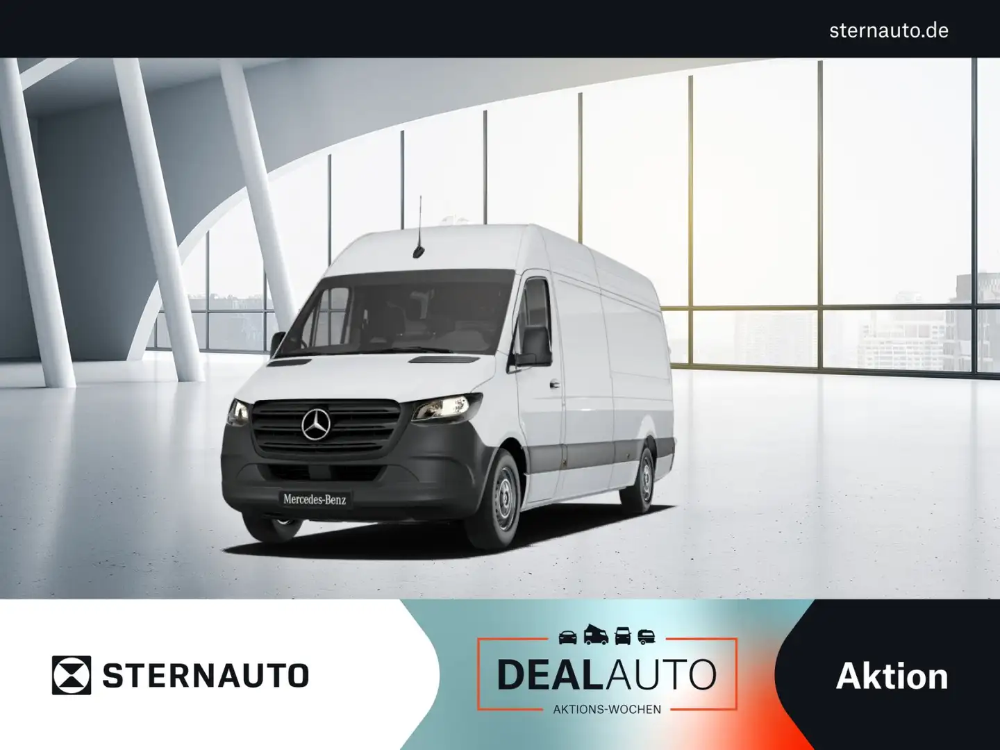 Mercedes-Benz Sprinter Sprinter 317 KA/L HD Pro Autom. Klima Kamera Weiß - 1