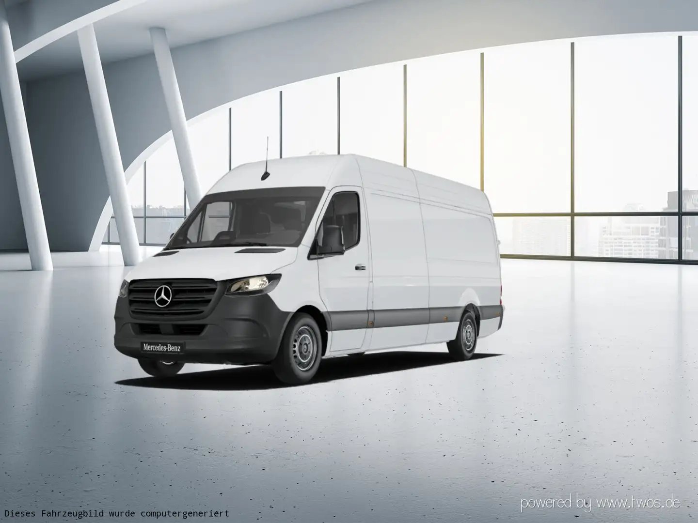 Mercedes-Benz Sprinter Sprinter 317 KA/L HD Pro Autom. Klima Kamera Weiß - 2