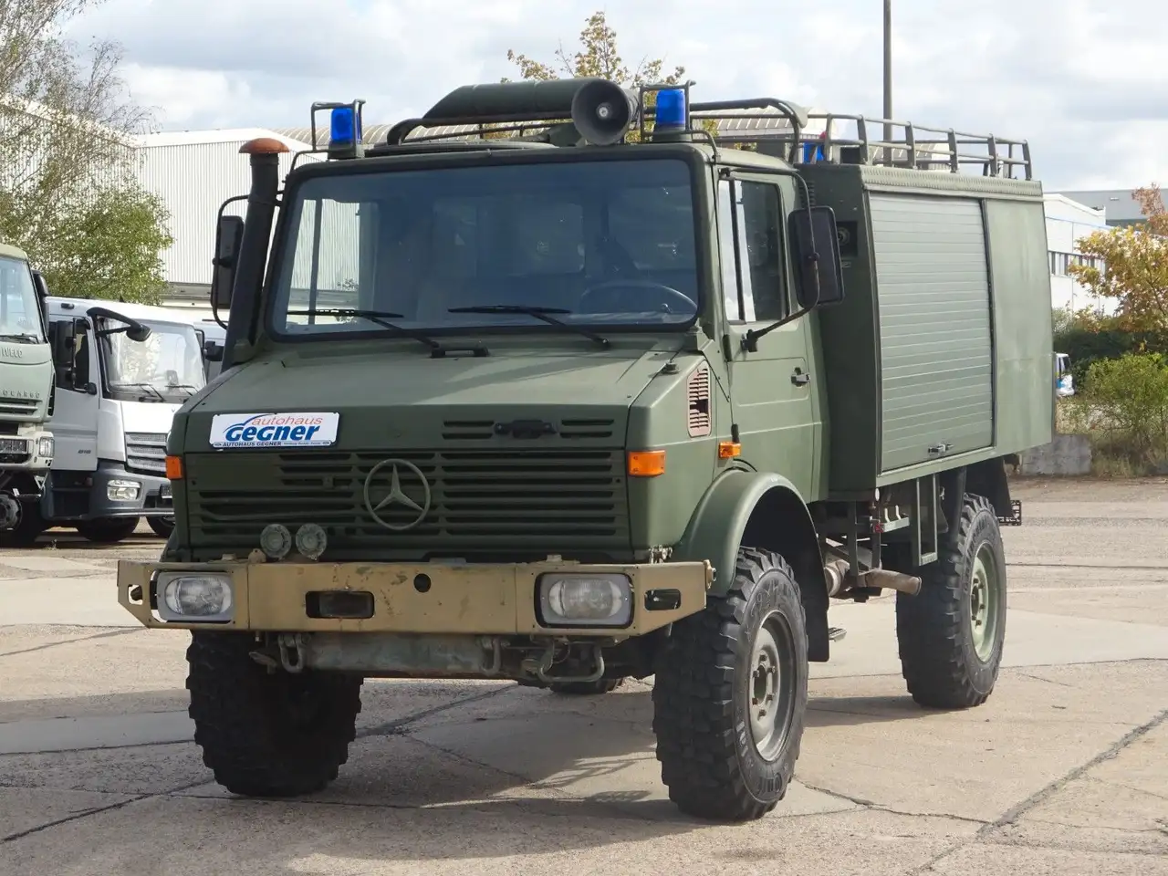 Unimog U1300L Feuerwehr Gerätewagen, foto 2