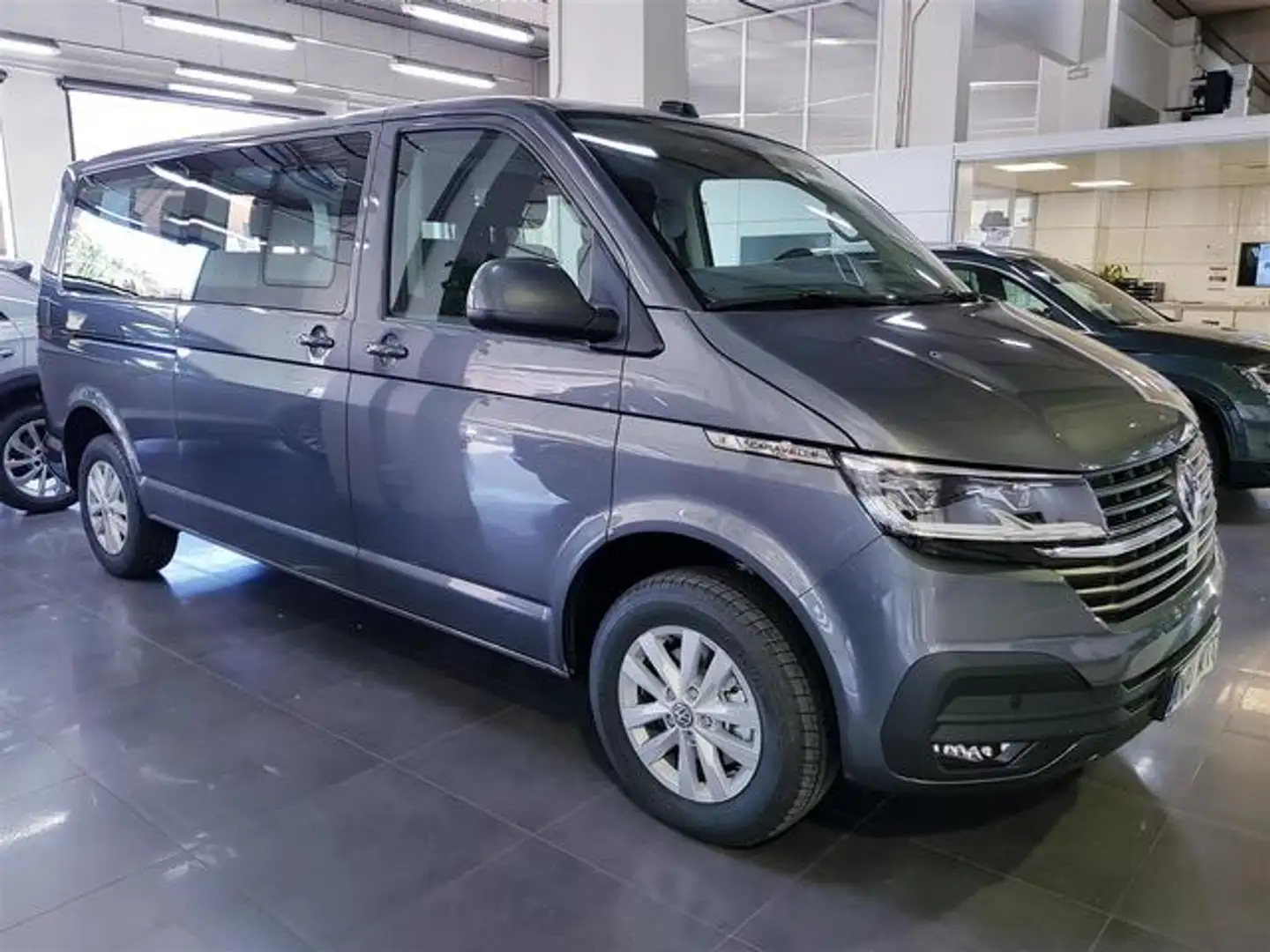 Volkswagen T4 Caravelle 2.0TDI 4MO Batalla Larga 110kW Aut Gris - 2