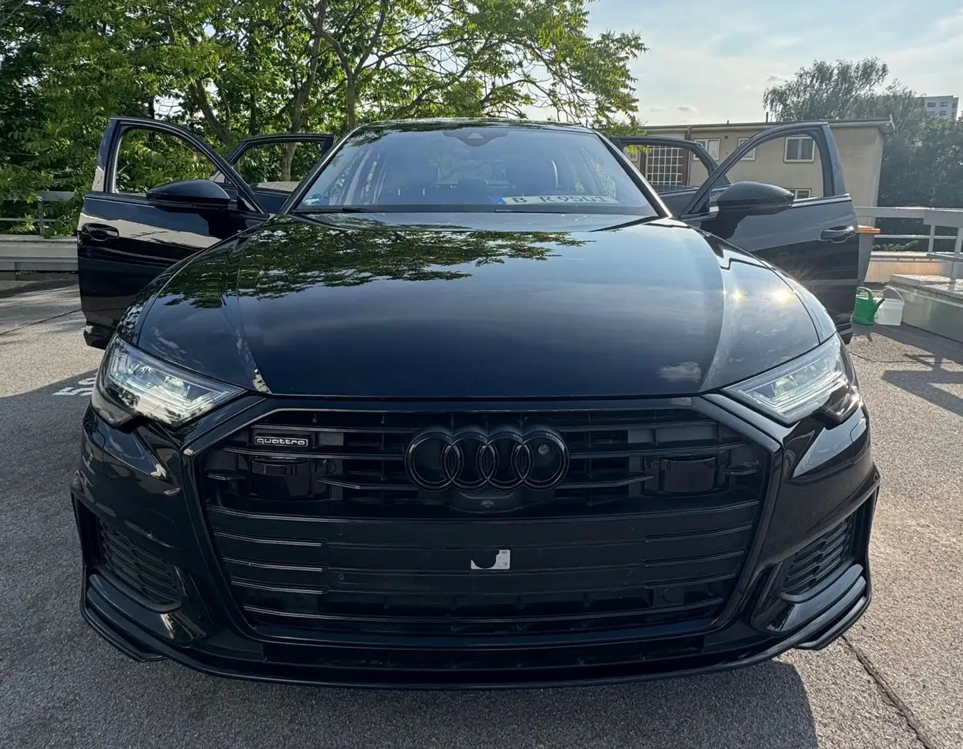 Audi A6 Lim. 55 TFSI e quattro S-Line GARANTIE VOLL Schwarz - 1