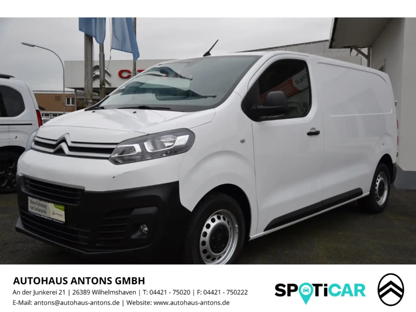 Citroen Jumpy Kasten M BlueHDi 120 FAP Club EU6d-T Blanc - 1