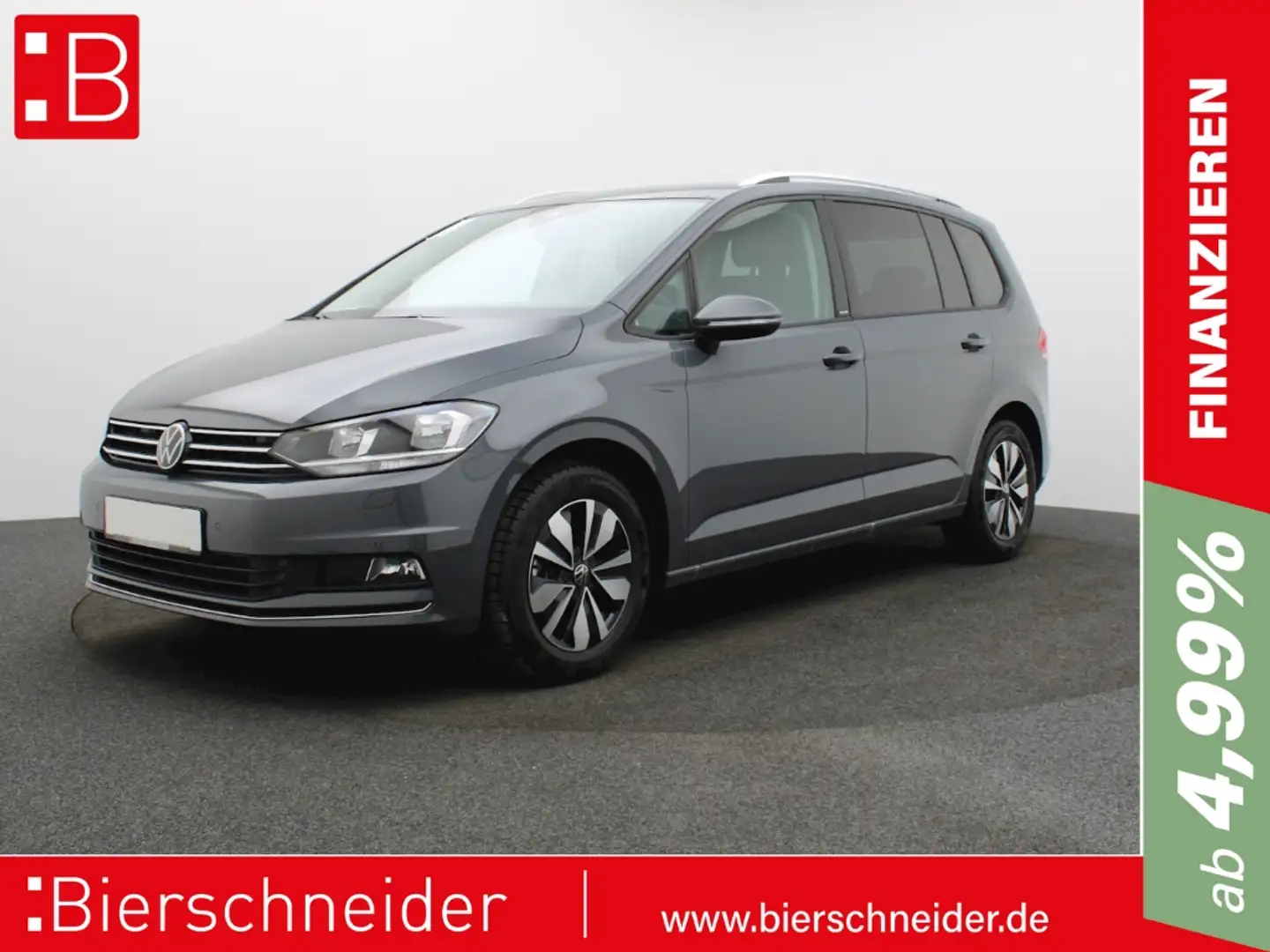 Volkswagen Touran 1.5 TSI DSG Move 7-S. KINDERSITZ KAMERA Grau - 1