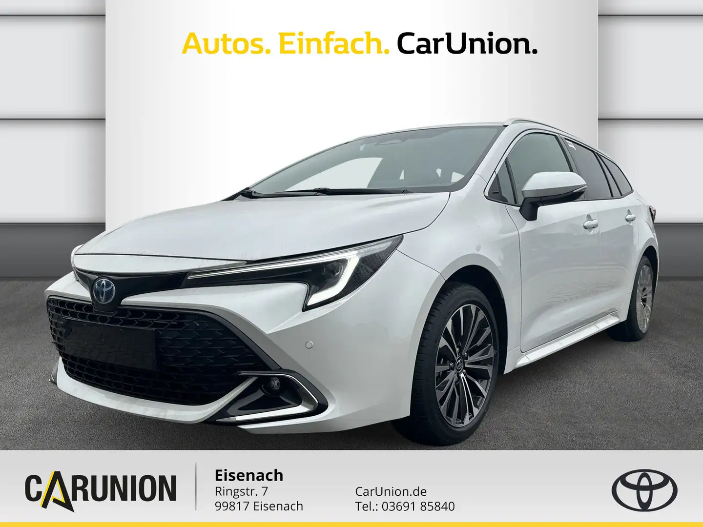 Toyota Corolla 2,0 l HSD TEAM D LED/Navi/Kam Weiß - 1