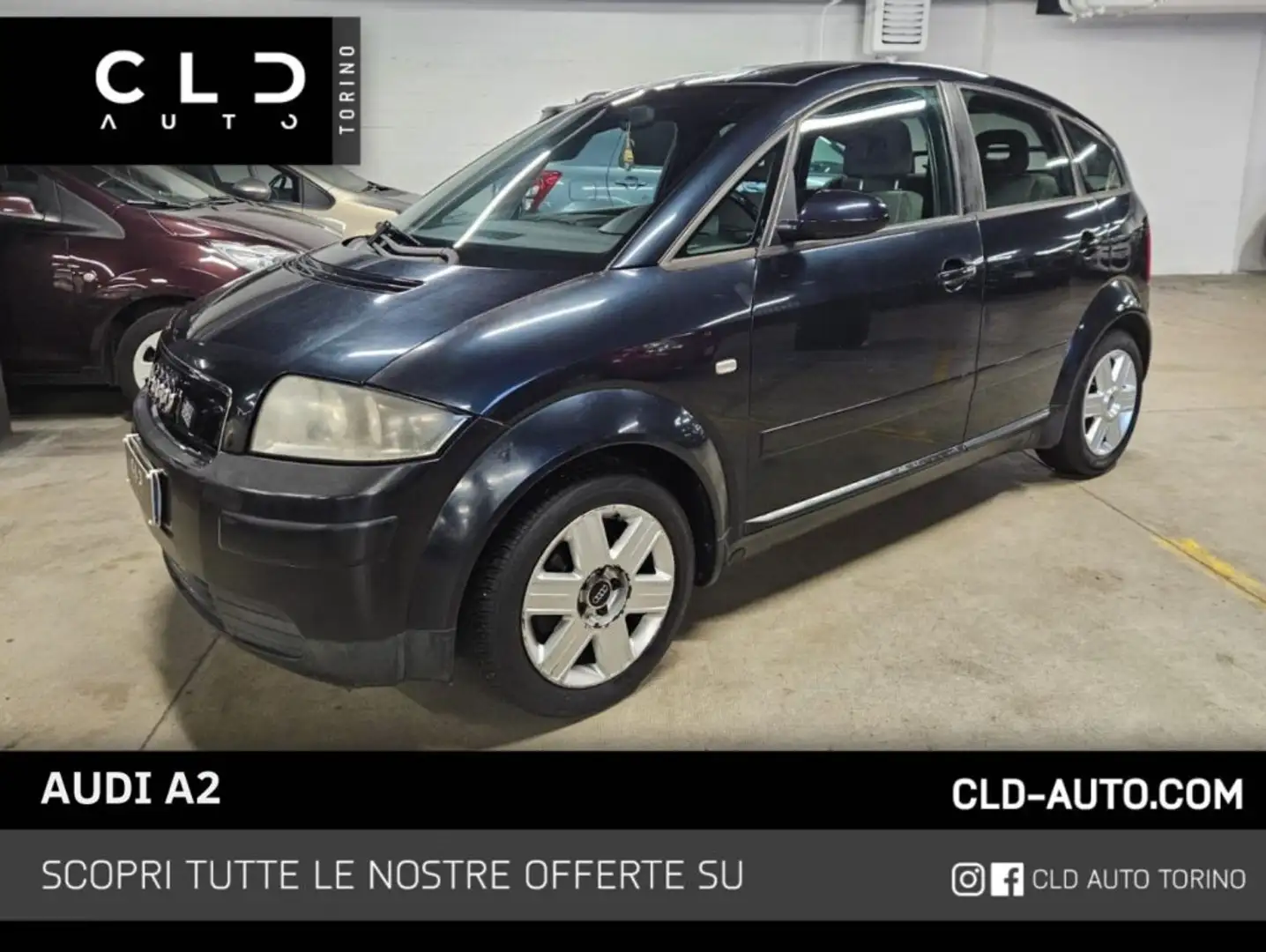 Audi A2 1.4 16V Negro - 1