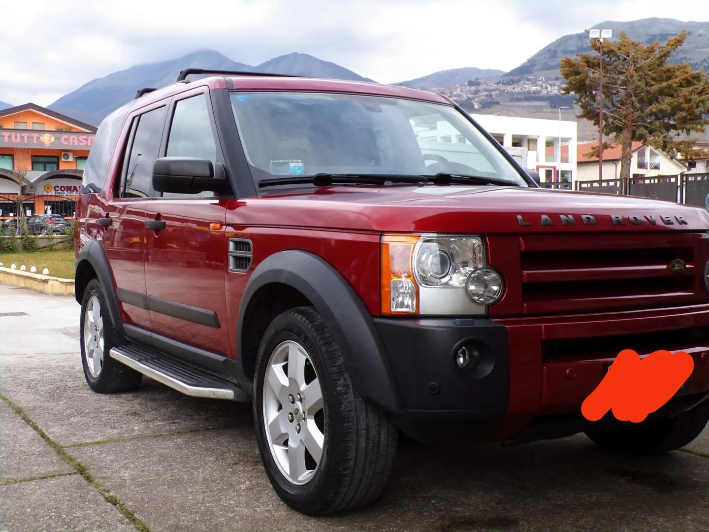 Land Rover Discovery 2.7 tdV6 HSE Piros - 1