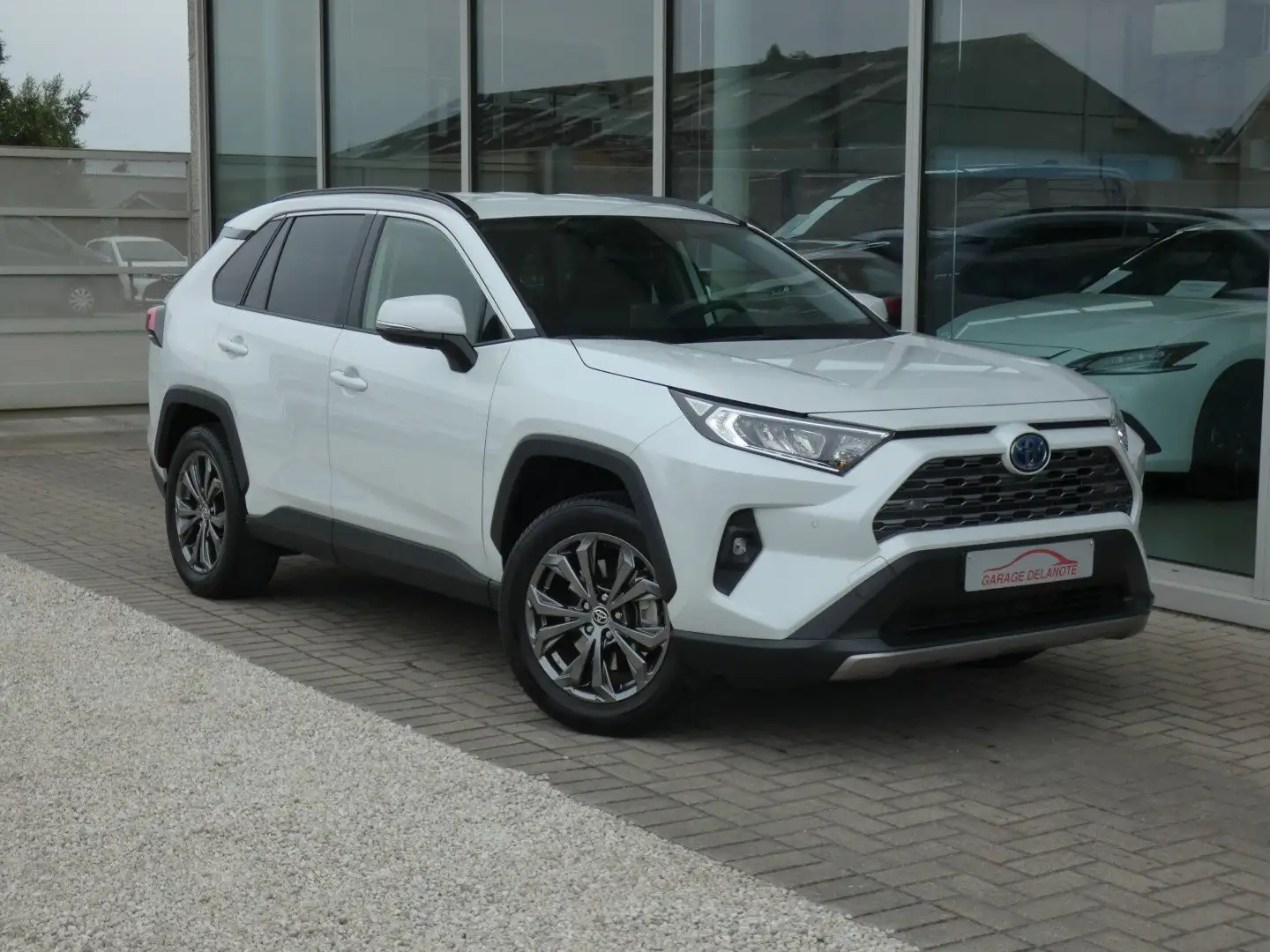 Toyota RAV 4 Hybrid *AWD 4x4* +LEDER +Trekhaak +Reservewiel Blanc - 1