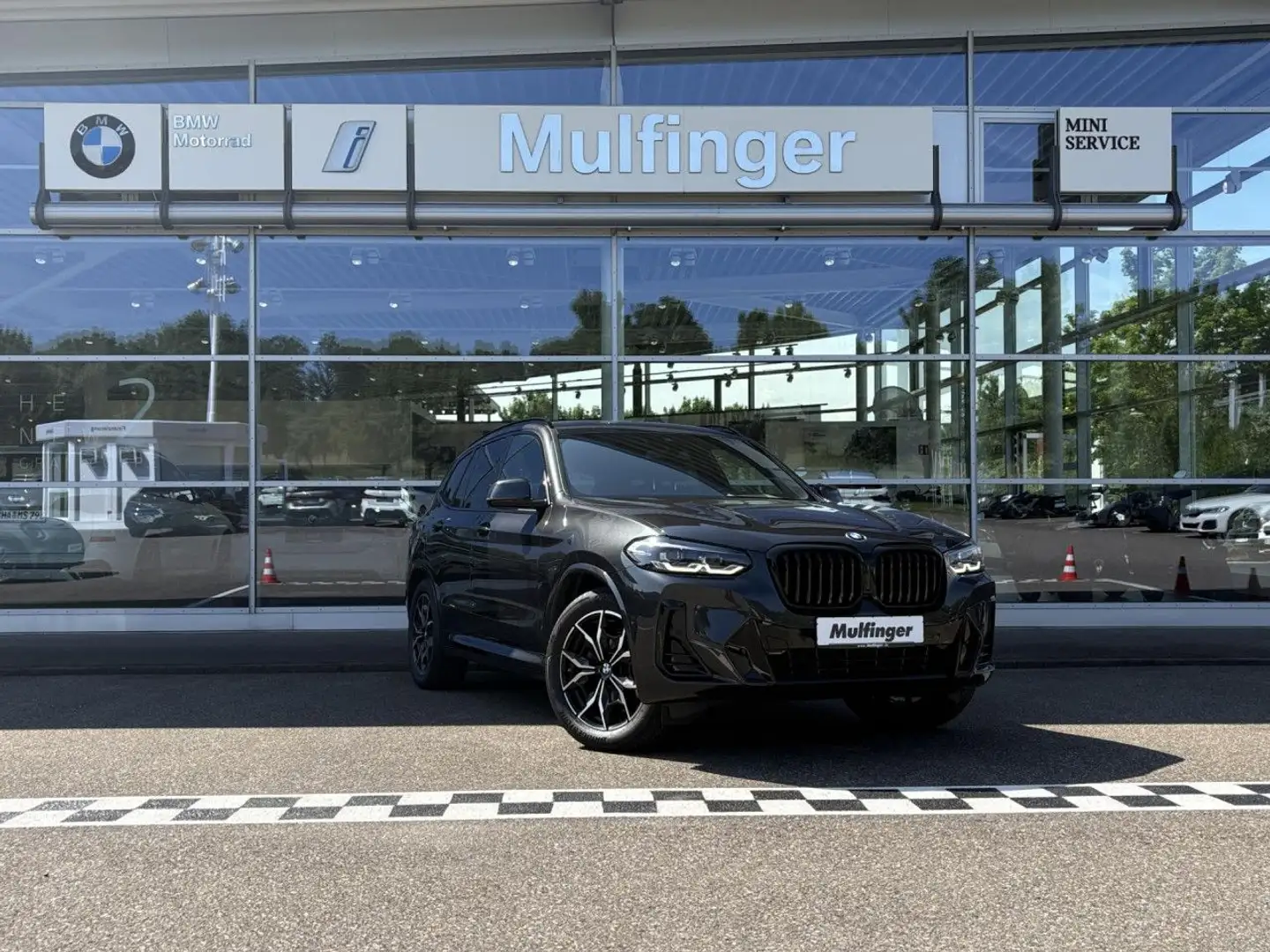 BMW X3 x20i M Sport LiveProf.Kamera Har/Kard.Sitzh. Grijs - 2