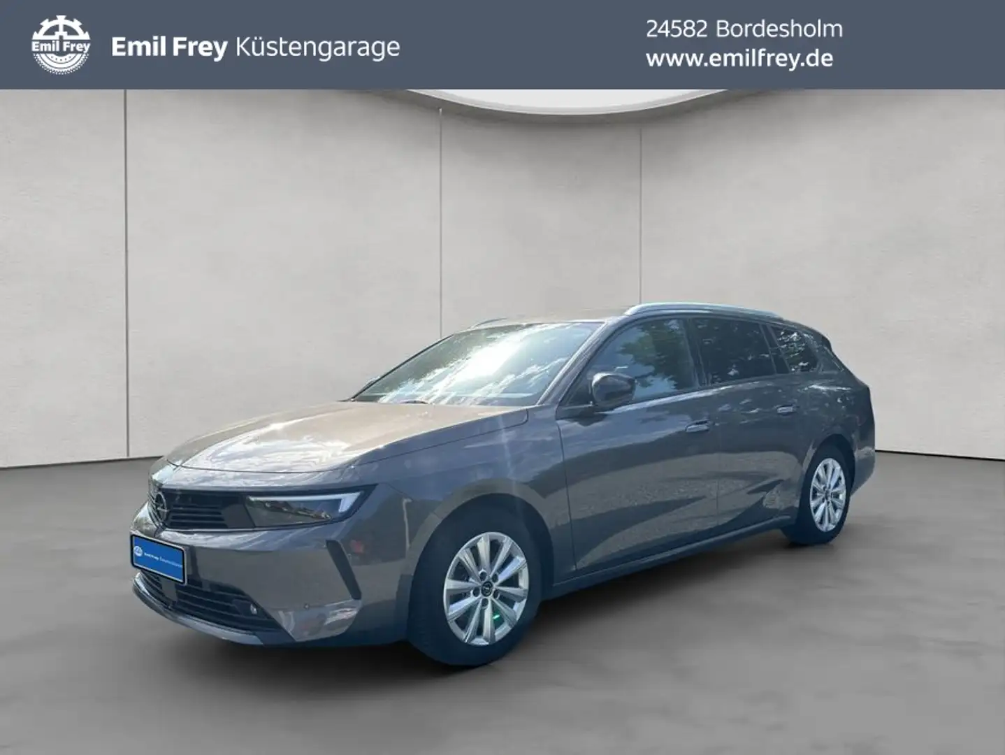 Opel Astra Sports Tourer 1.5 D Automatik Elegance AHK Grijs - 1