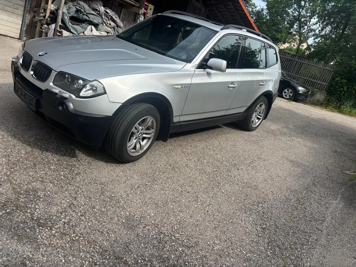 BMW X3 2.0d Gris - 1