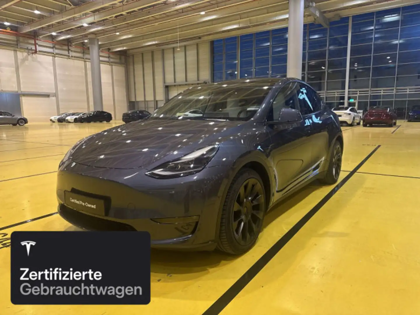 Tesla Model Y Long Range AWD Zilver - 1