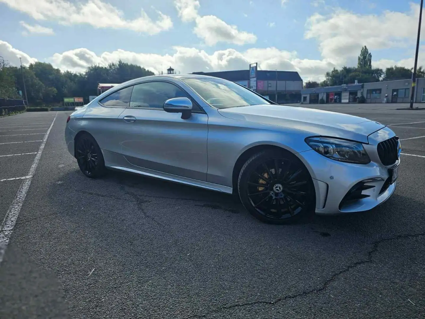 Mercedes-Benz C 200 Coupe C 200 MHE Grijs - 1