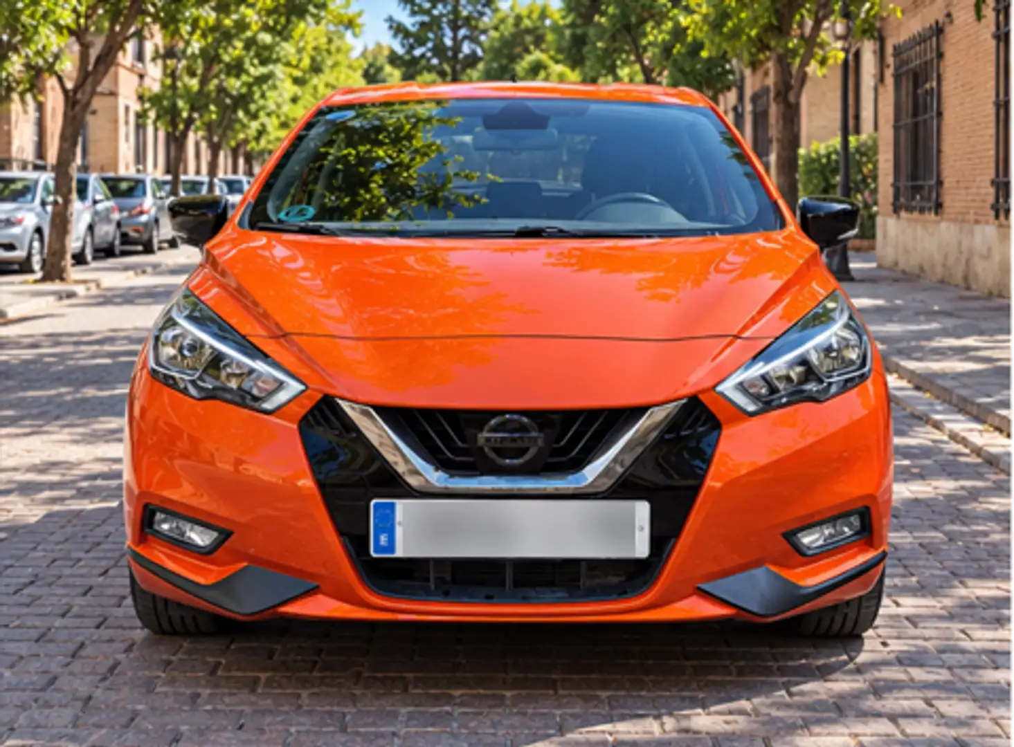 Nissan Micra Micra IG-T N-Desing Black 92 N-Desing Black Naranja - 2